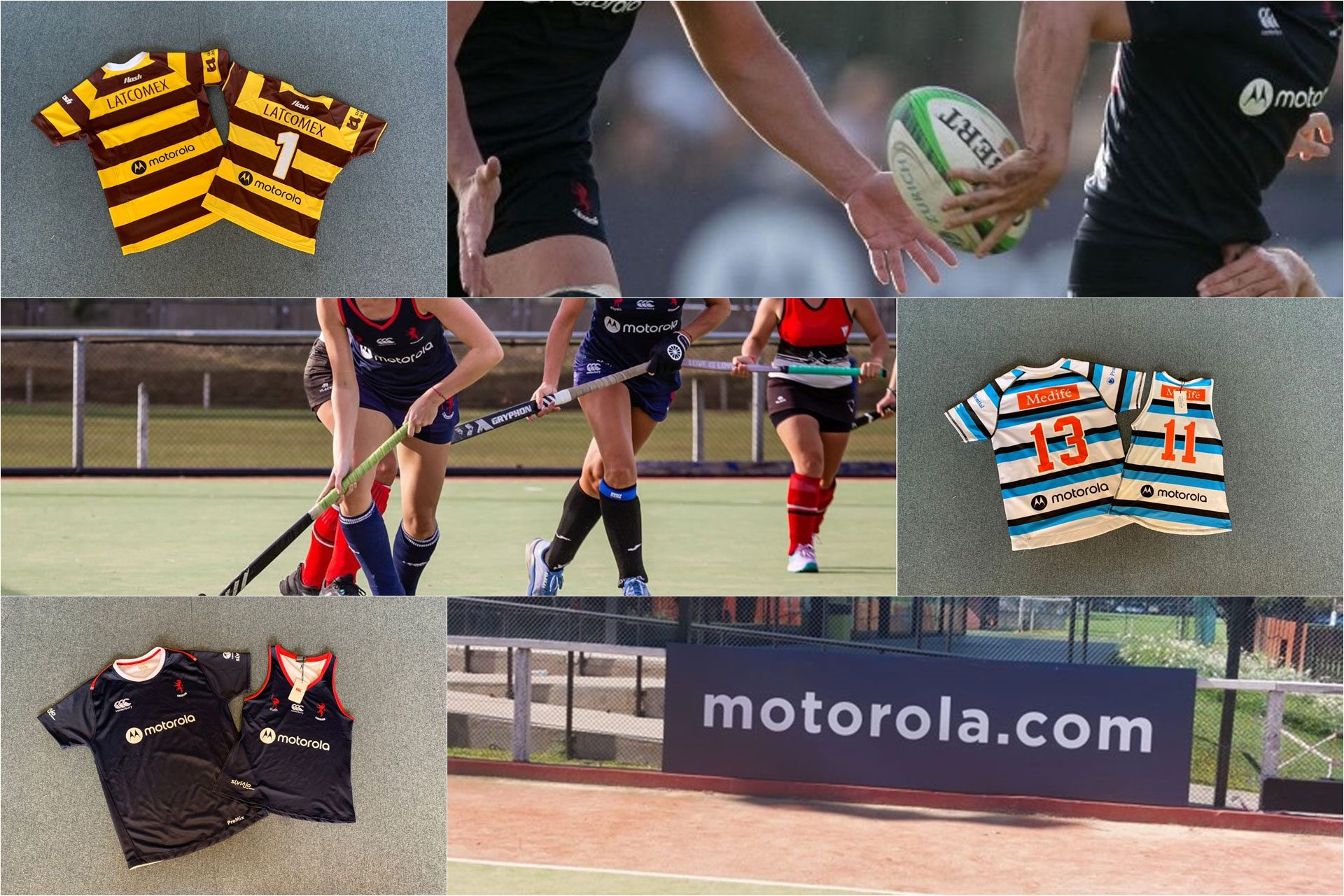 #hellodeporte: Motorola será patrocinador oficial de los clubes más reconocidos de rugby y hockey