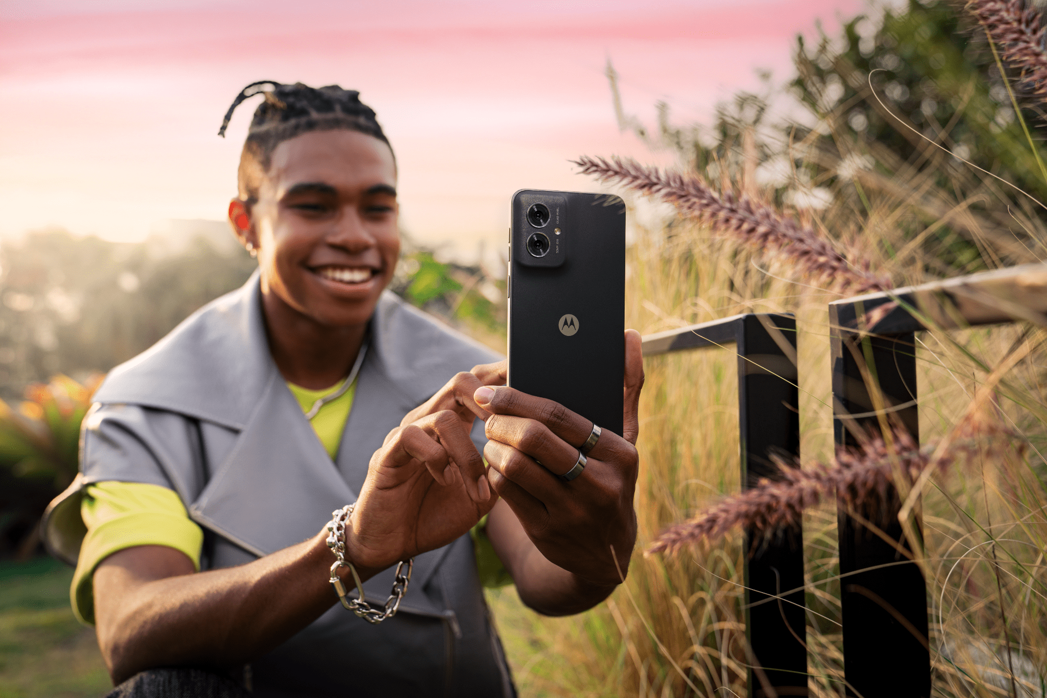 Brasil moto g55 5G com inteligência artificial sem precedentes