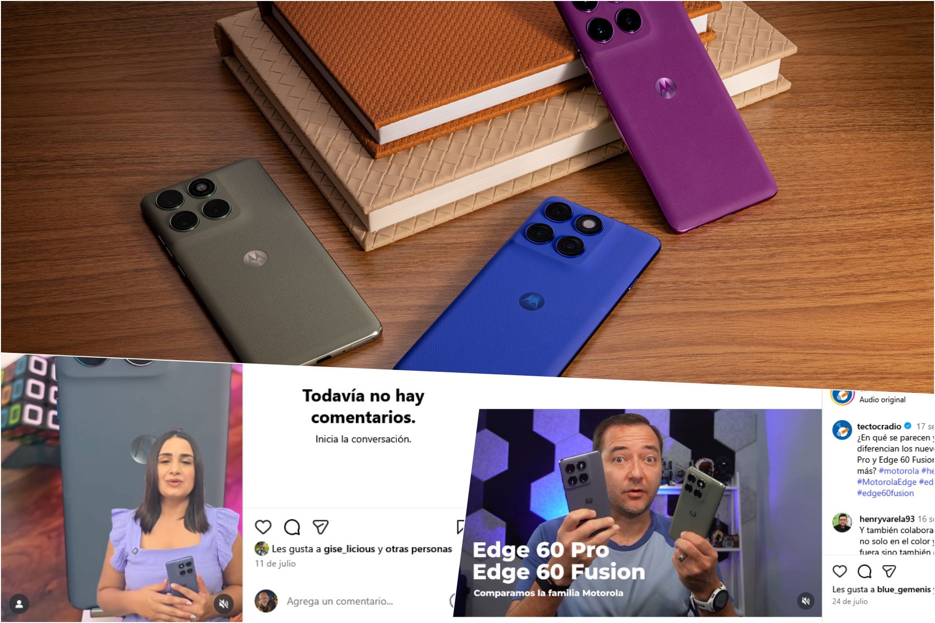 La familia motorola edge 60, en manos de los que saben