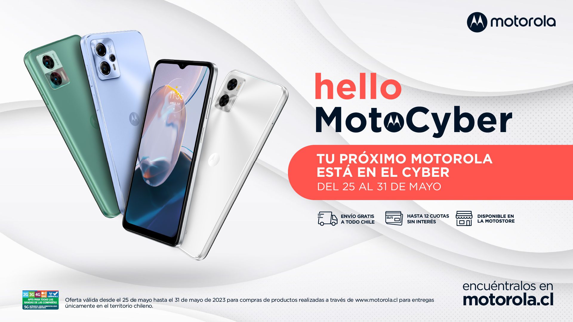 Conoce las ofertas de Motorola durante el Cyber