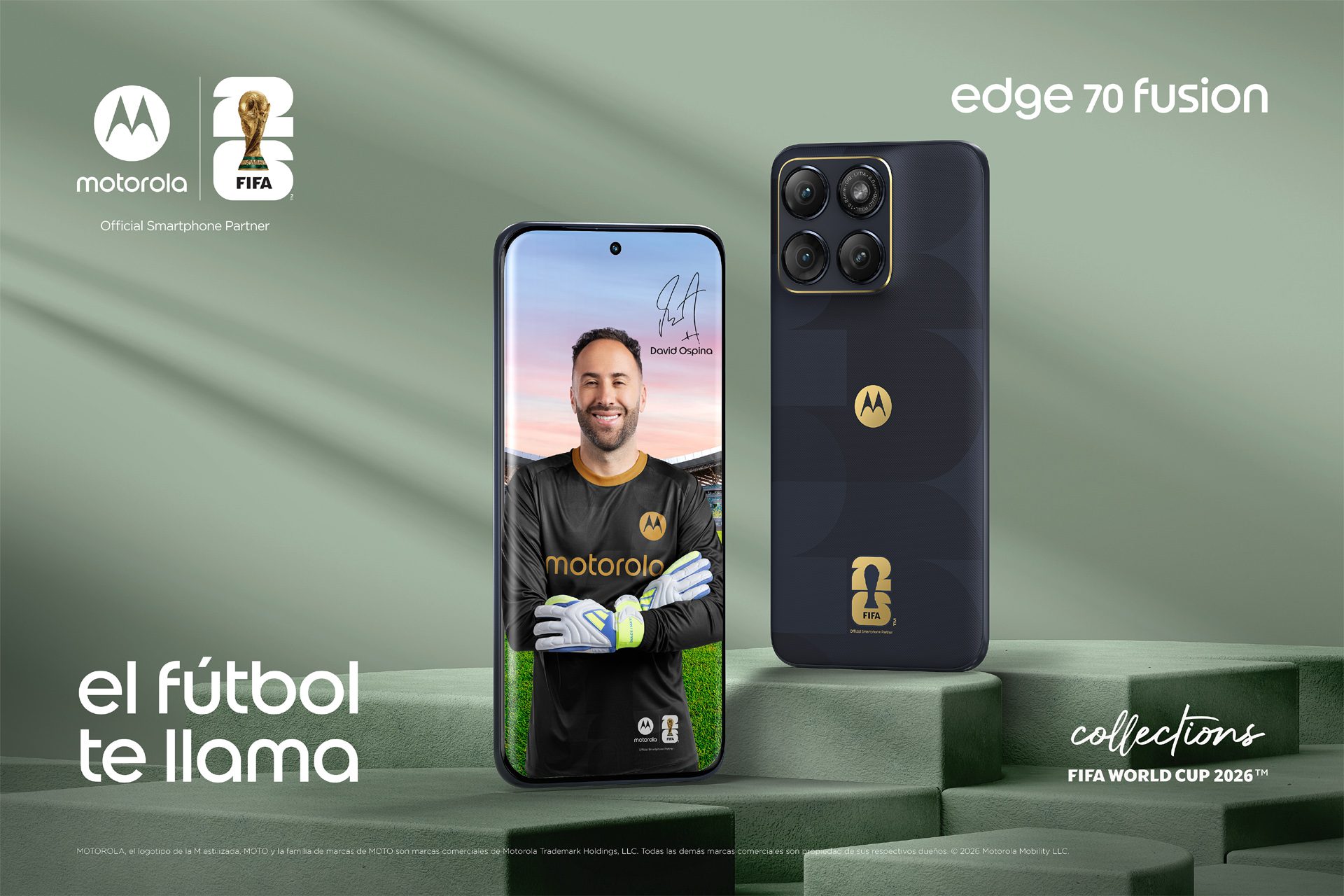 Motorola lanza en Colombia el motorola edge 70 fusion FIFA World Cup 26™ Collection: la pasión del fútbol en tus manos