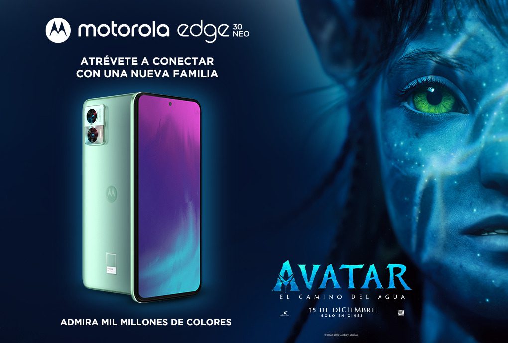 Motorola te invita a descubrir Avatar: El Camino del Agua