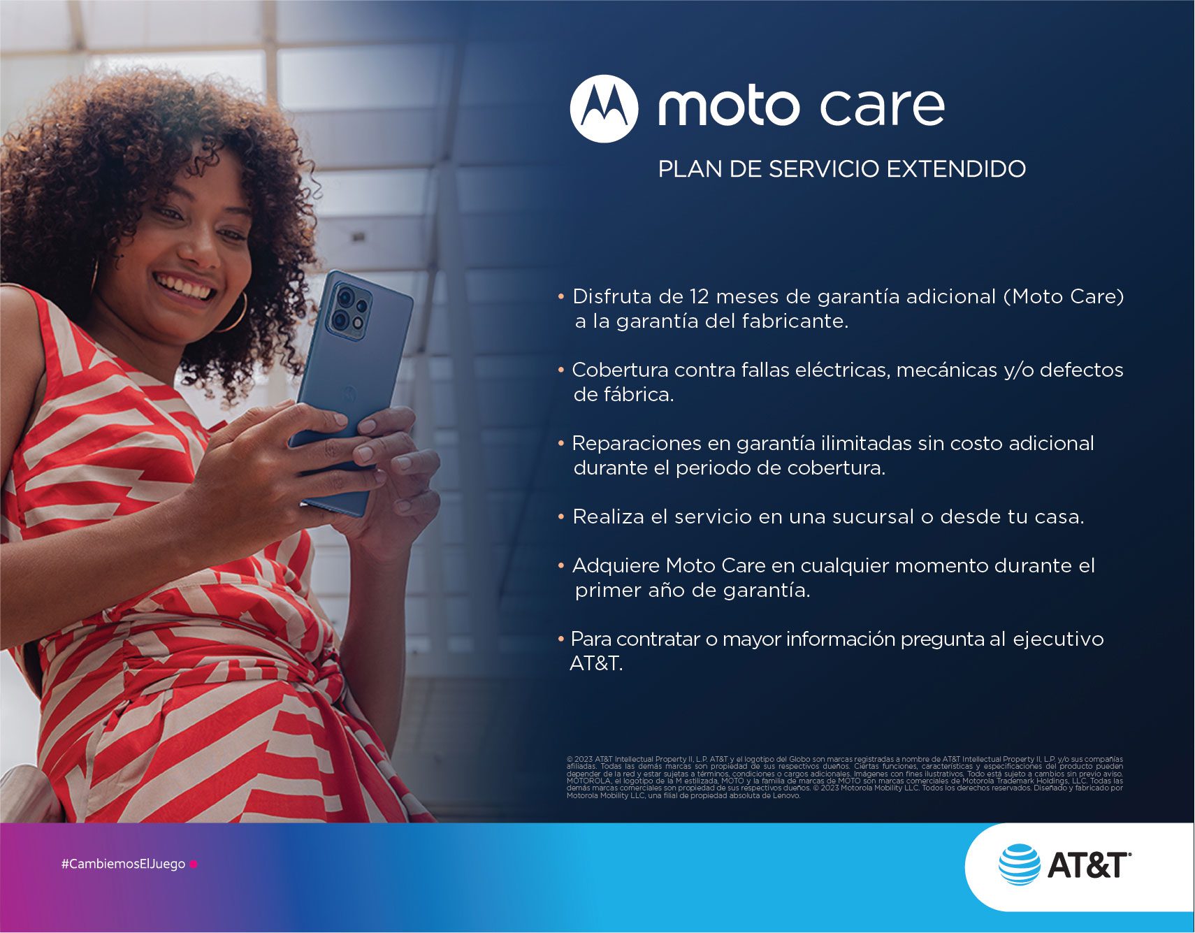 Moto Care AT&T México