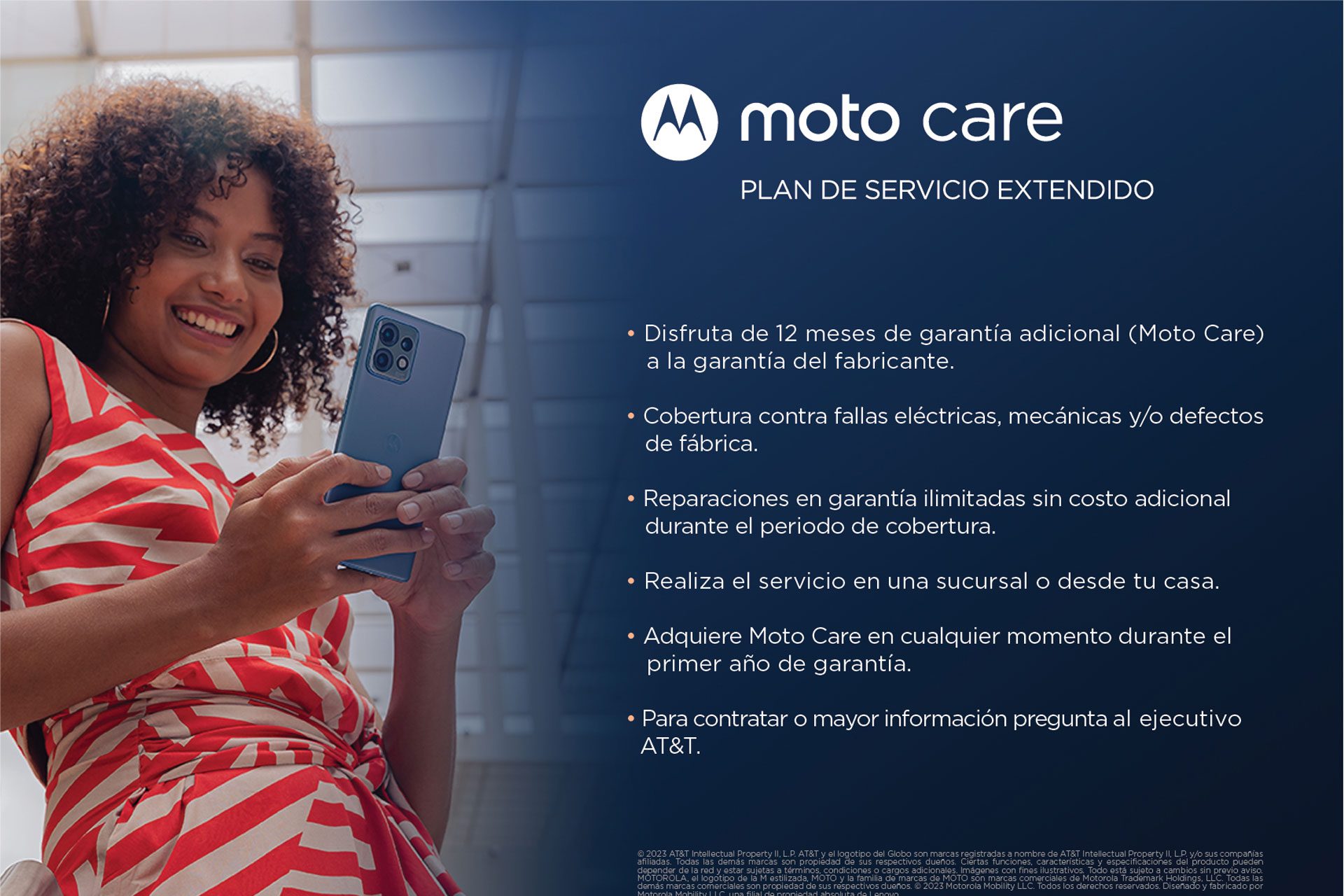 Moto Care AT&T México