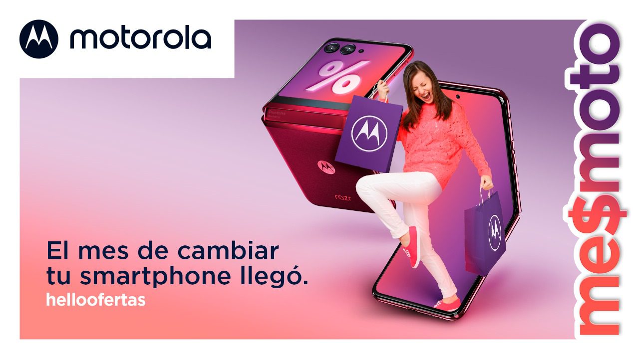 Estrena un smartphone con descuentos únicos durante el #MesMoto de Motorola