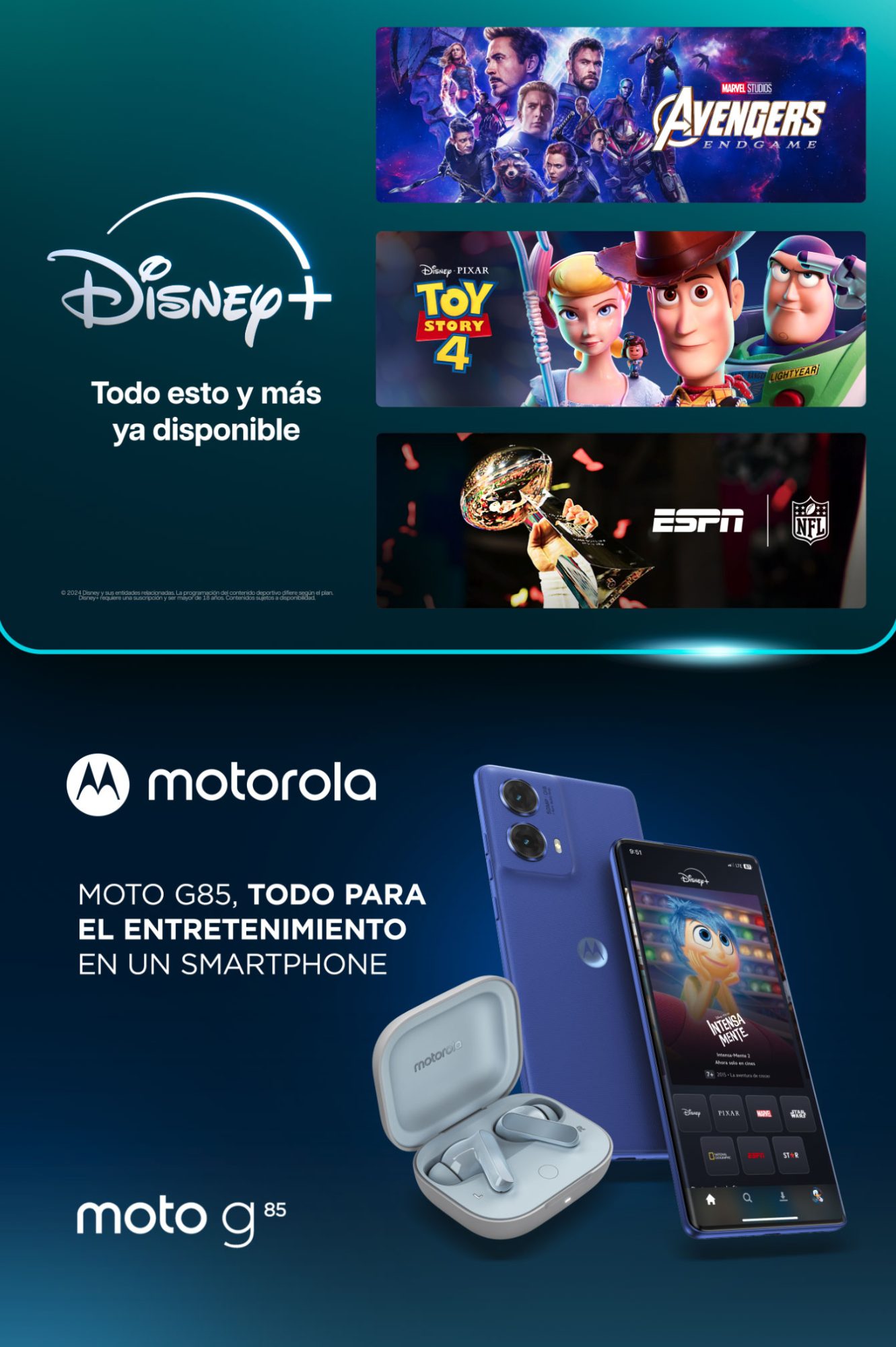 Motorola Disney+