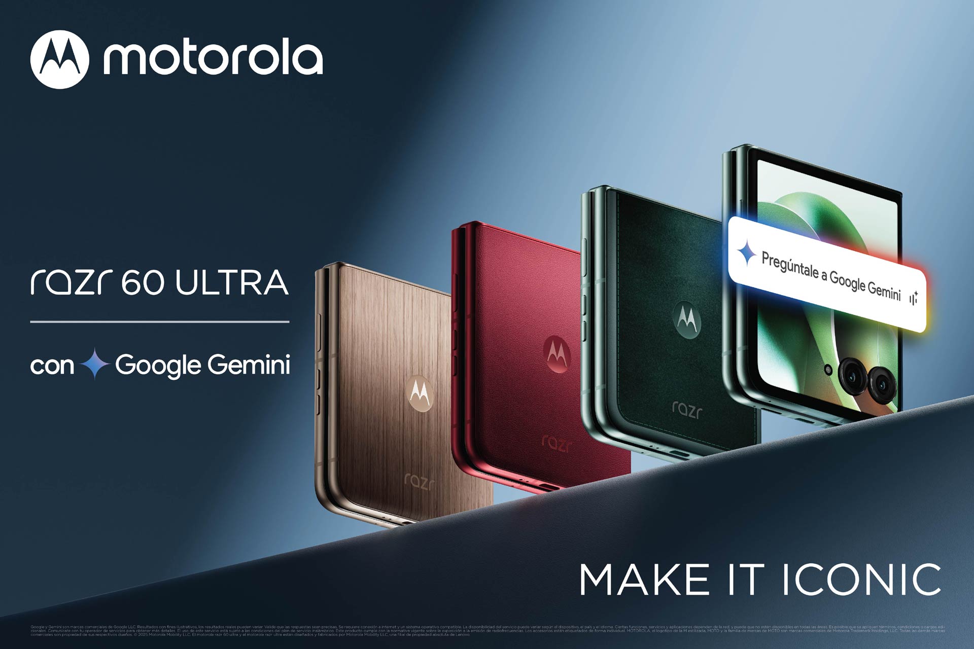 Pregúntale todo a tu motorola razr 60: con Gemini, será tu chef, asistente en la oficina o tu mejor guía en la ciudad