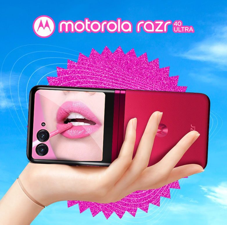 razr 40 ultra rosa