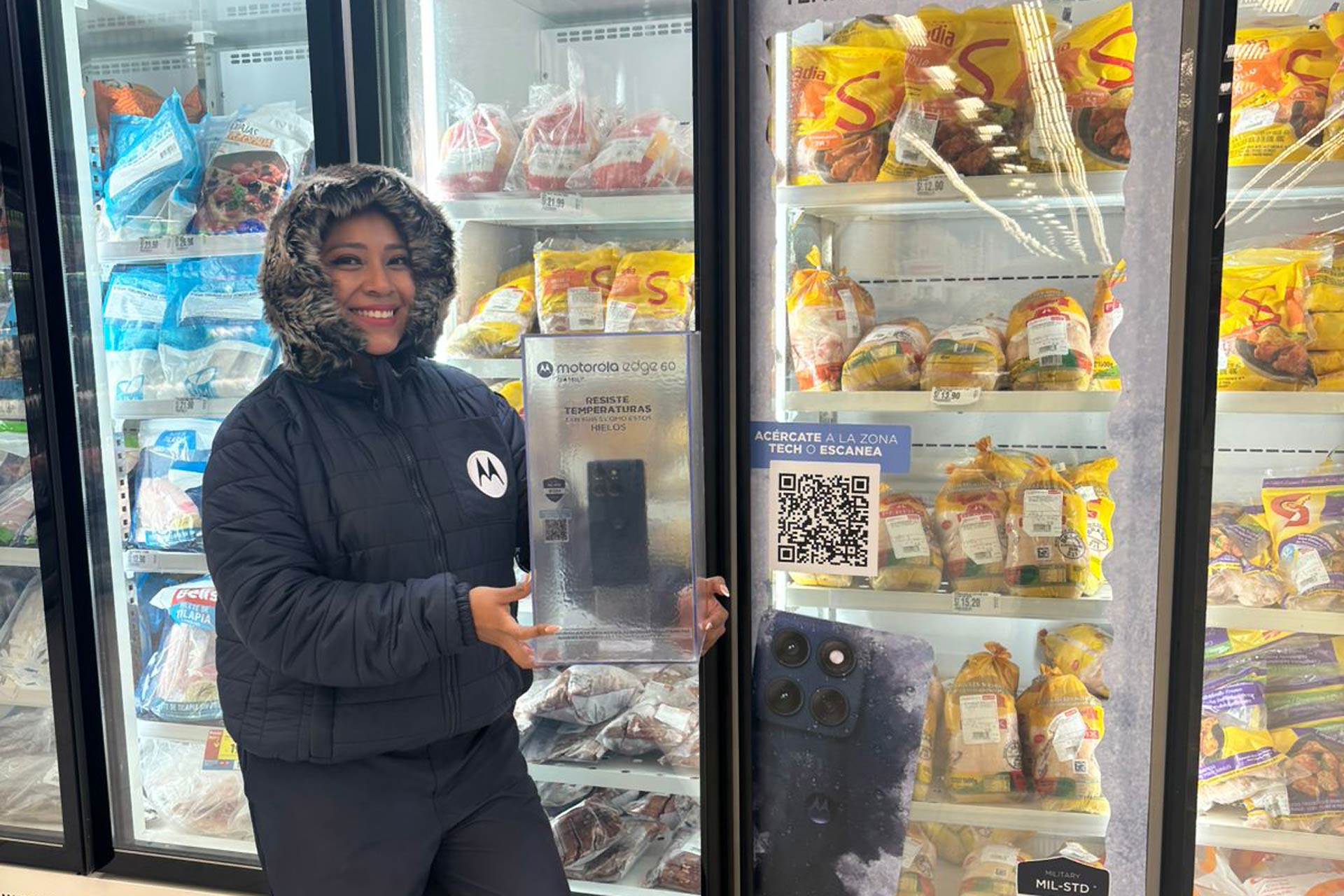 Motorola lanza “Congelados”, una innovadora campaña de marketing en supermercados plazaVea para destacar la durabilidad de sus productos