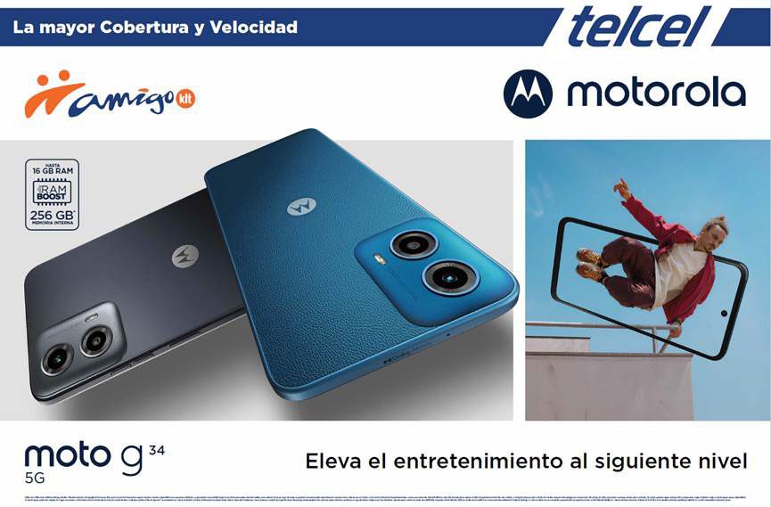 moto g34 5G Telcel Mexico