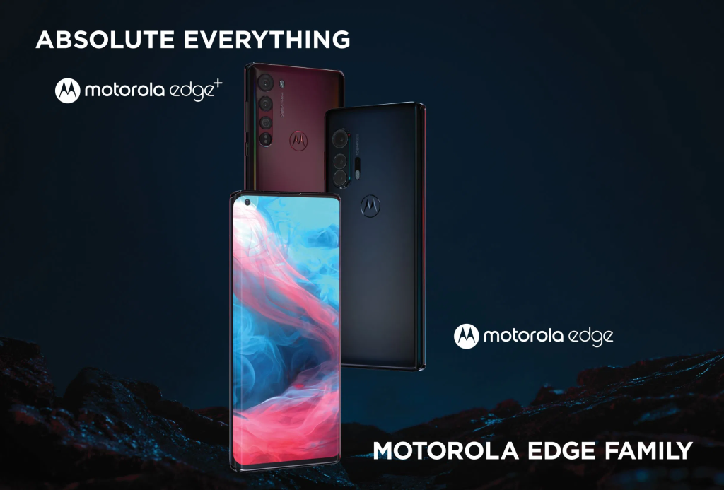 fastest. loudest. boldest. meet our new flagship phones: motorola edge+ and motorola edge