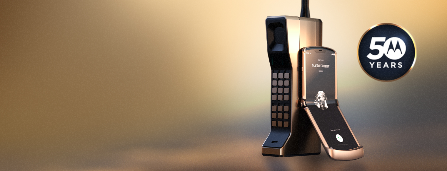 A call that changed the world: Motorola celebrates the 50-Year Anniversary of the First Commercial Mobile Phone Call