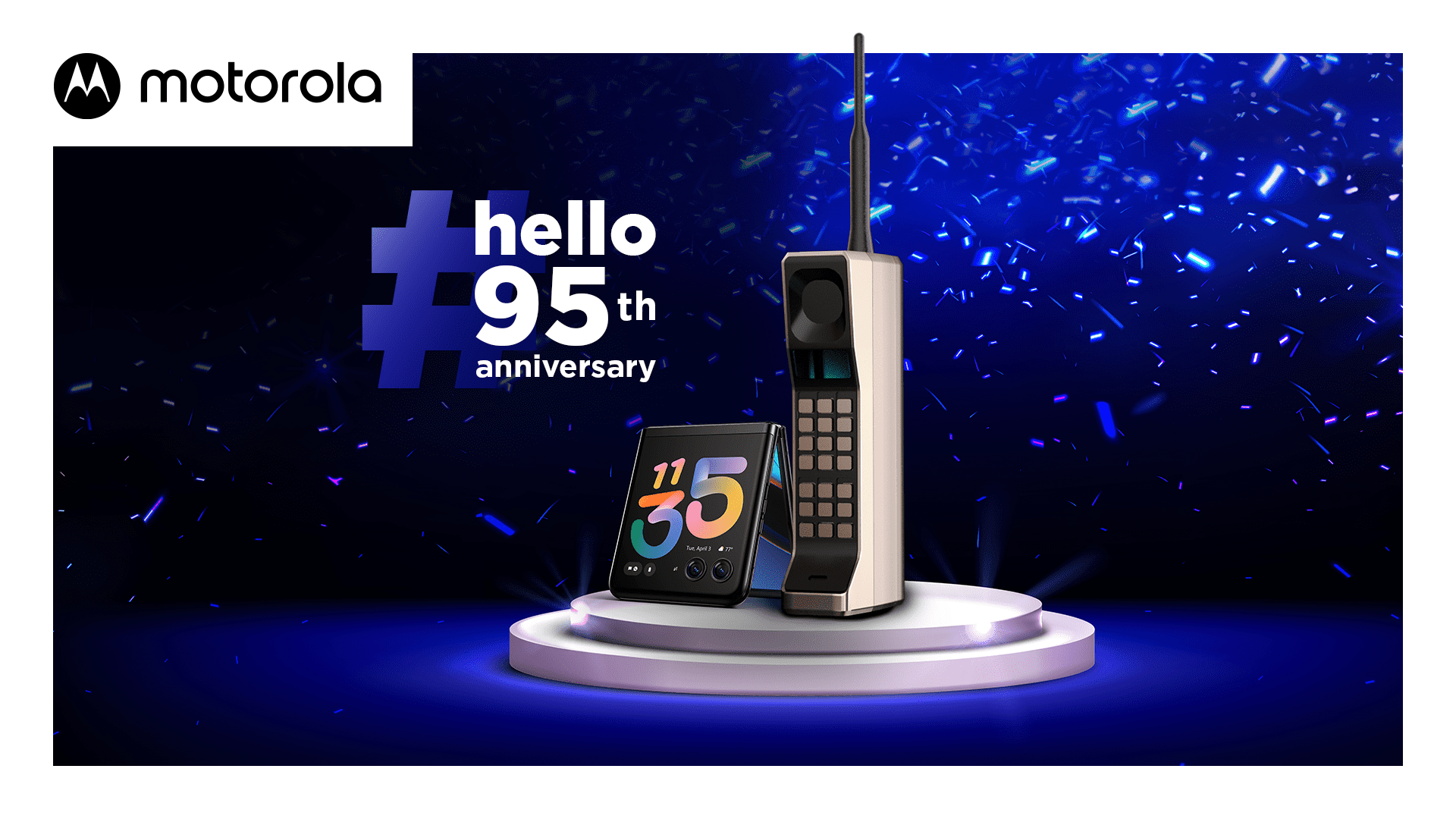 Motorola celebrates 95th anniversary, honoring the past while planning for the future