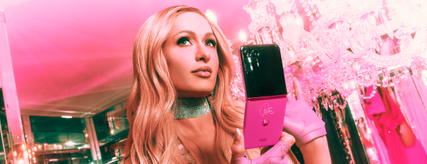 Motorola and Paris Hilton Redefine Iconic with a Limited-Edition Razr+ Collection