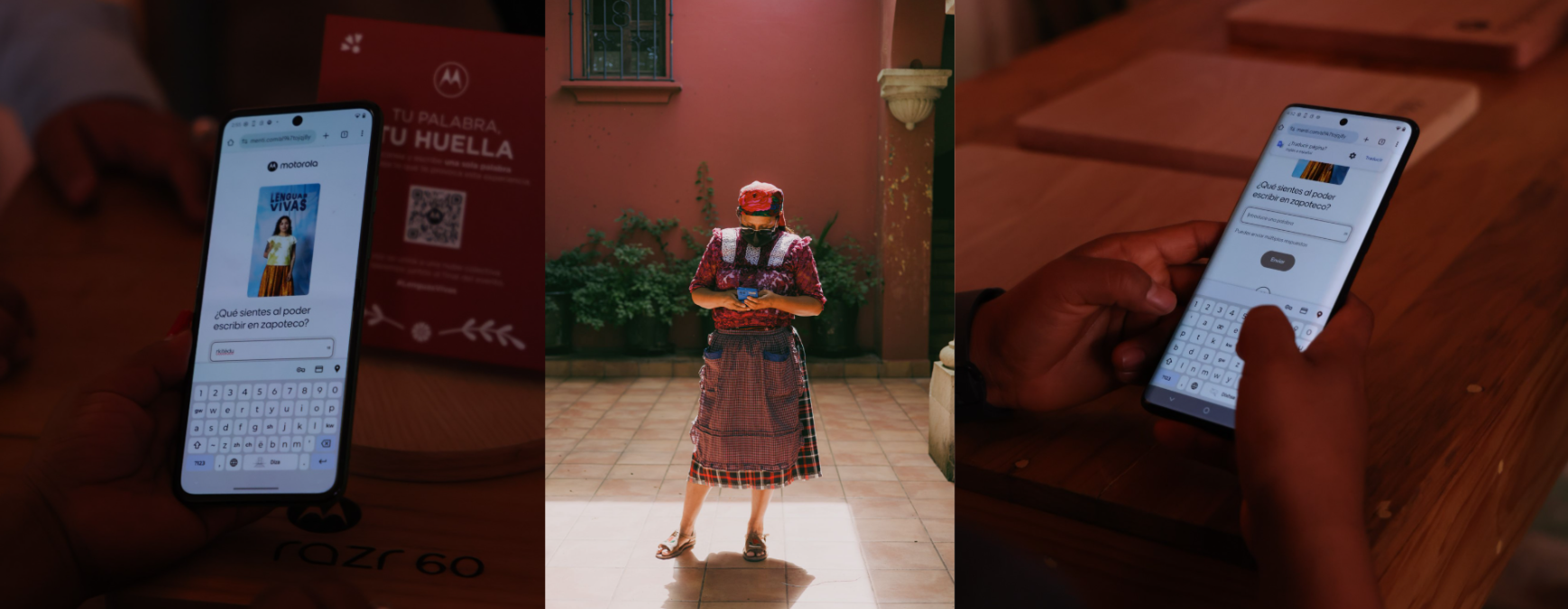 Motorola announces the new Zapotec keyboard: Dixhsa / diza is written, shared…and now typed