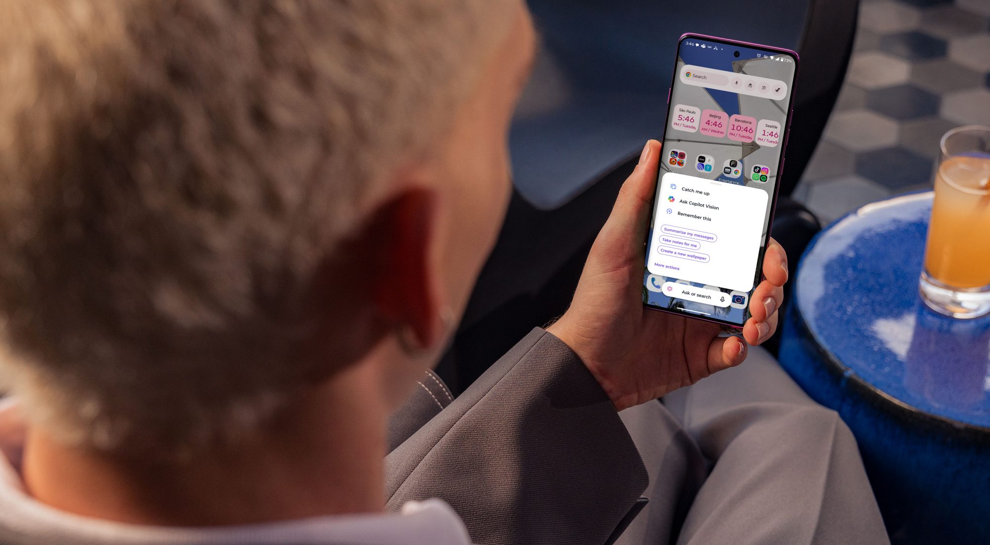 Motorola unveils Microsoft Copilot Vision built into moto ai, turning one’s camera into a gateway for real-time discovery