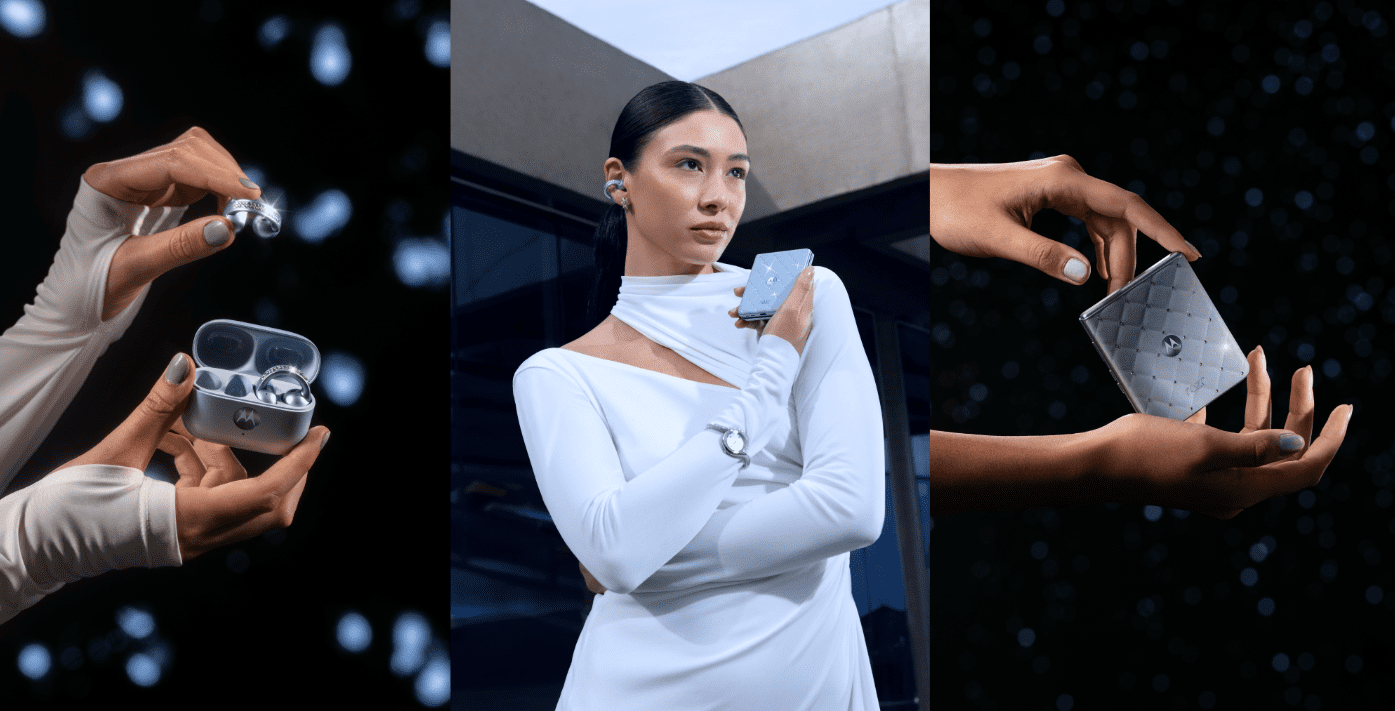 Motorola introduces The Brilliant Collection with Swarovski® crystals, where tech meets lifestyle luxury